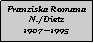 Textfeld: Franziska Romana N./Dietz19071995