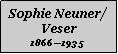 Textfeld: Sophie Neuner/Veser18661935
